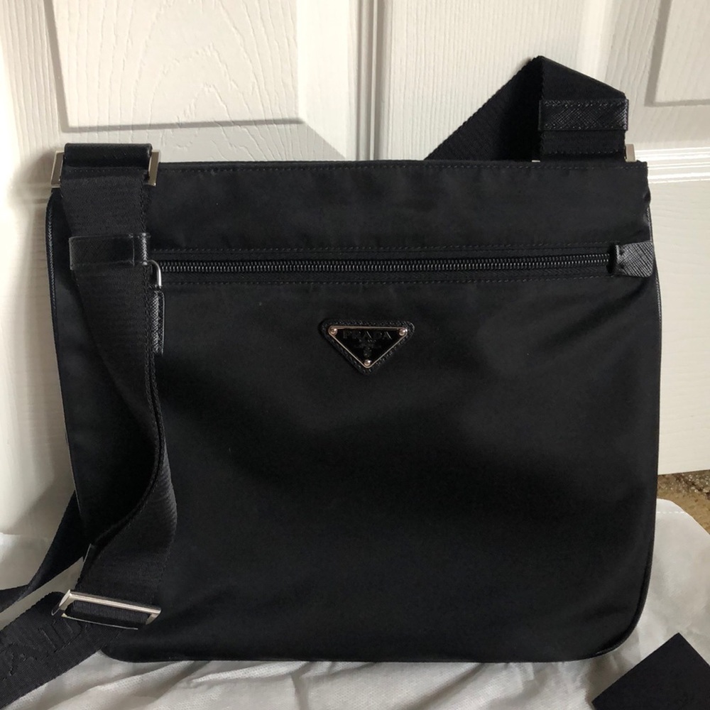 Prada nylon crossbody bag